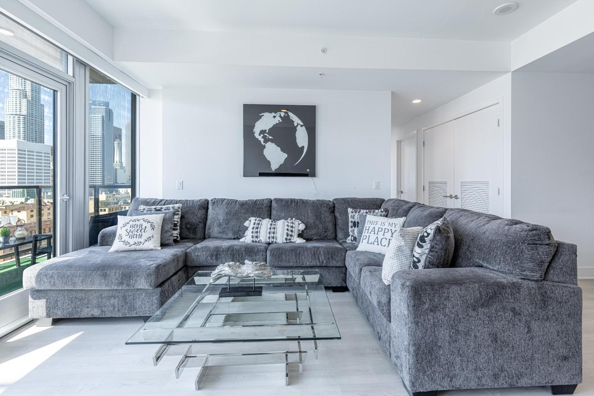 Top Floor 3 Bed 3 Bath Penthouse Living In Luxury Los Angeles Exterior photo